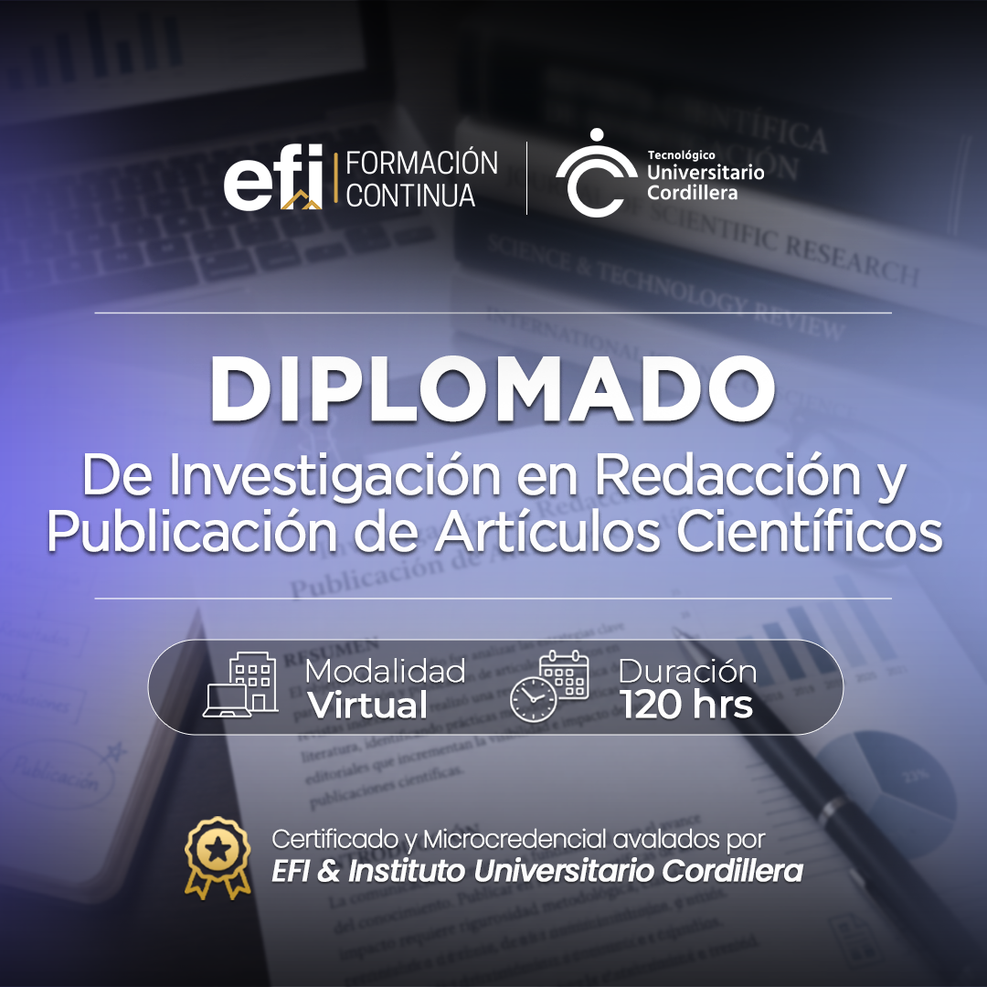 Diplomado de Investigación en Redacción y Publicación de Artículos Científicos