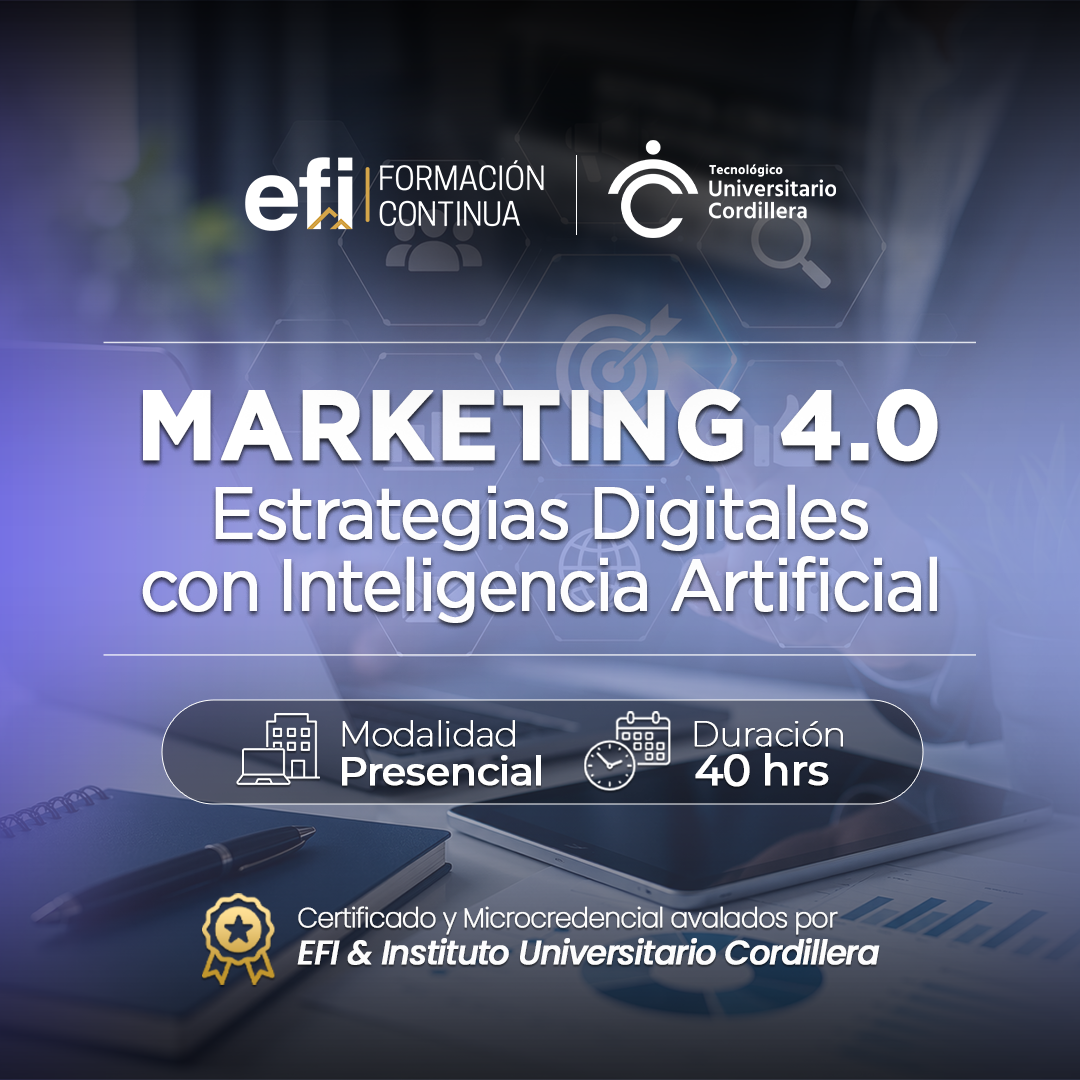 Marketing 4.0: Estrategias Digitales con Inteligencia Artificial
