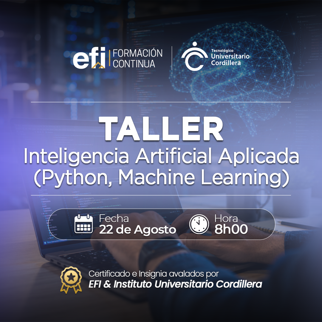 Inteligencia Artificial aplicada (Python, Machine Learning)