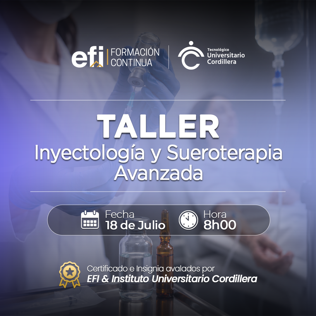Inyectología y Sueroterapia Avanzada