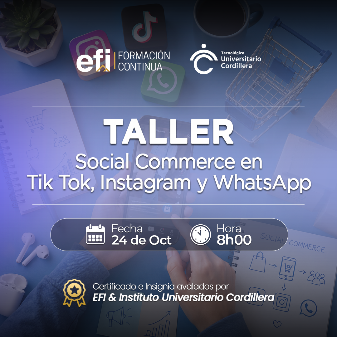 Social Commerce en Tik Tok, Instagram y WhatsApp