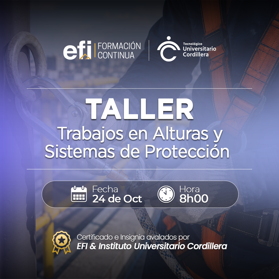 Trabajos en alturas y sistemas de protección