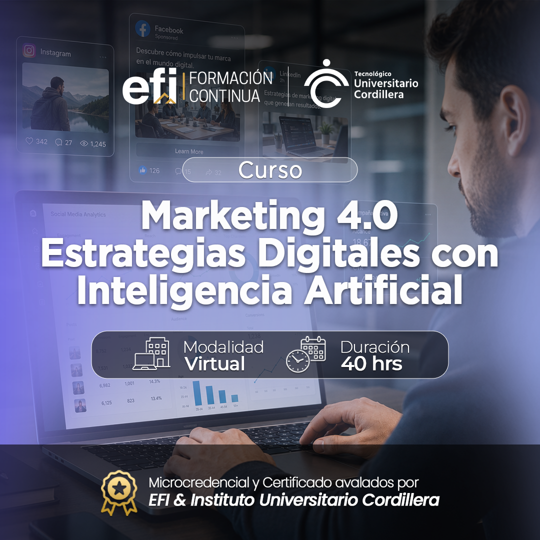 Marketing 4.0: Estrategias Digitales con Inteligencia Artificial