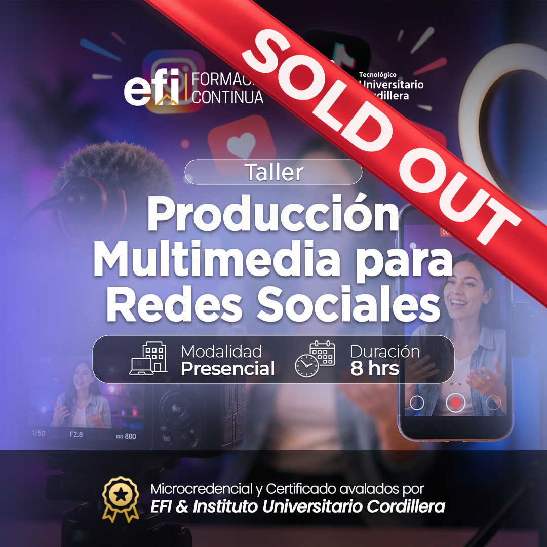 Producción audiovisual para redes sociales